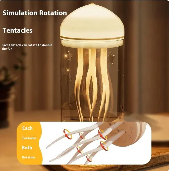 3D Jellyfish Illusion Lamp