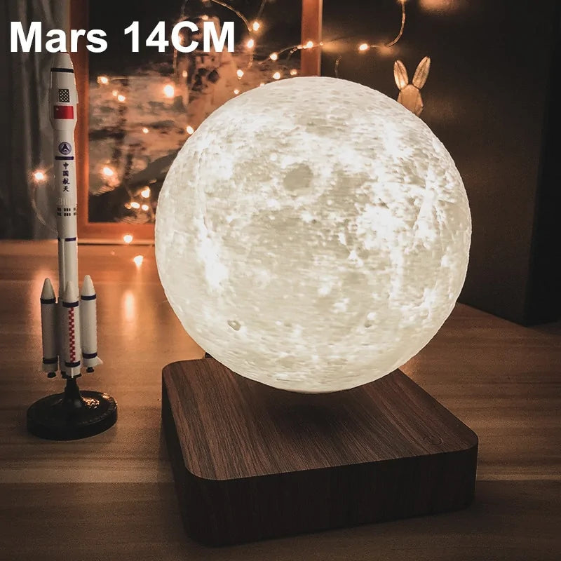 Levitating 3D Planet Lamp