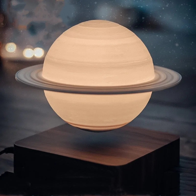 Levitating 3D Planet Lamp